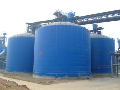 红山水泥钢板库改造