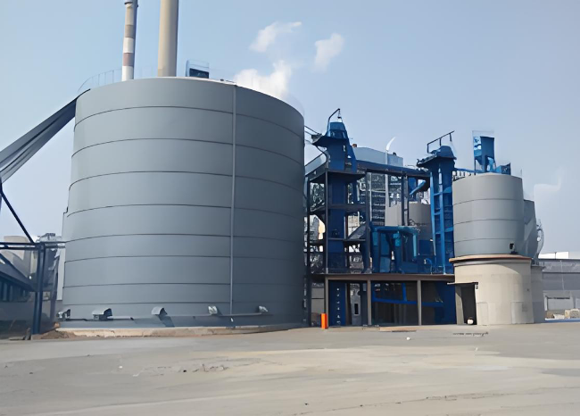 红山1万吨钢板仓