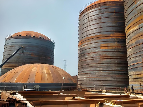 红山焦粉钢板仓